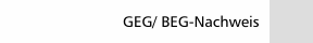 GEG/ BEG-Nachweis